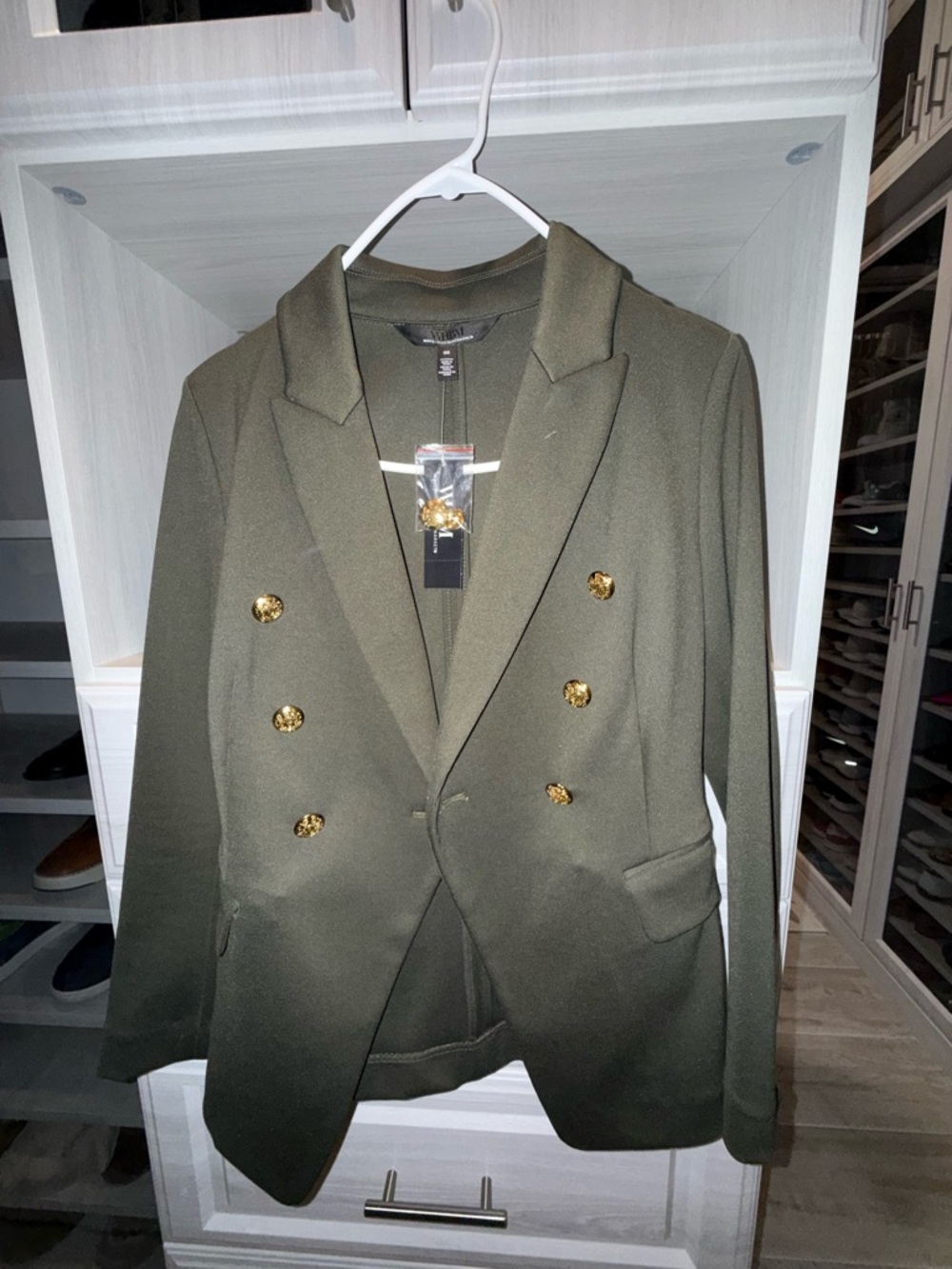 White House Black Market High-Waist Tailored Trousers and Jacket - Picture 2 of 7